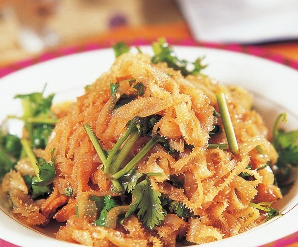 图片[1]-香菜炒牛百叶怎么做-香菜炒牛百叶的做法