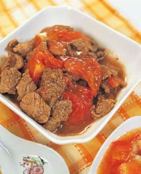 番茄牛肉-锦囊菜谱