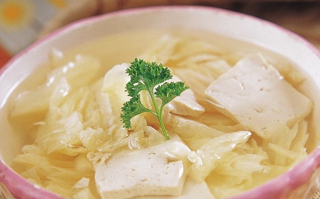 白菜炖豆腐怎么做-白菜炖豆腐的做法