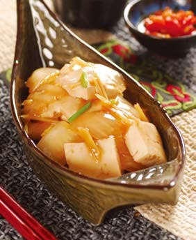 图片[1]-豆腐炒白菜-锦囊菜谱
