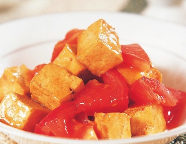 图片[1]-番茄烧豆腐怎么做-番茄烧豆腐的做法