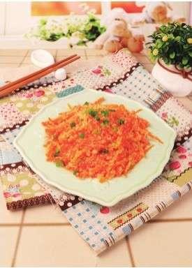 图片[2]-粉蒸胡萝卜丝-锦囊菜谱