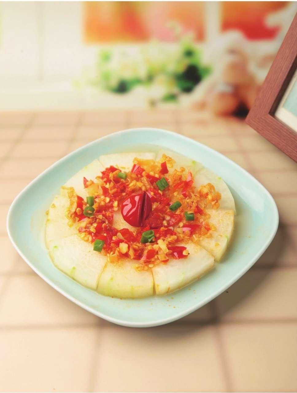 图片[1]-泡椒蒸冬瓜-锦囊菜谱