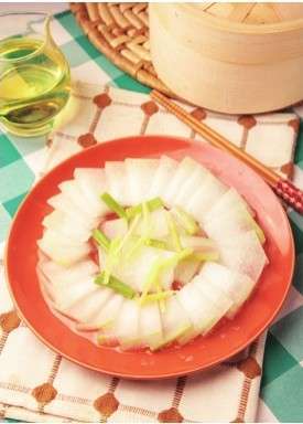 图片[2]-姜丝蒸冬瓜-锦囊菜谱