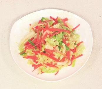 图片[5]-胡萝卜丝炒包菜的做法-胡萝卜丝炒包菜怎么做