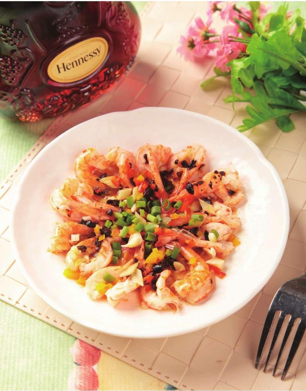 图片[1]-蒜蓉豆豉蒸虾怎么做-蒜蓉豆豉蒸虾的做法
