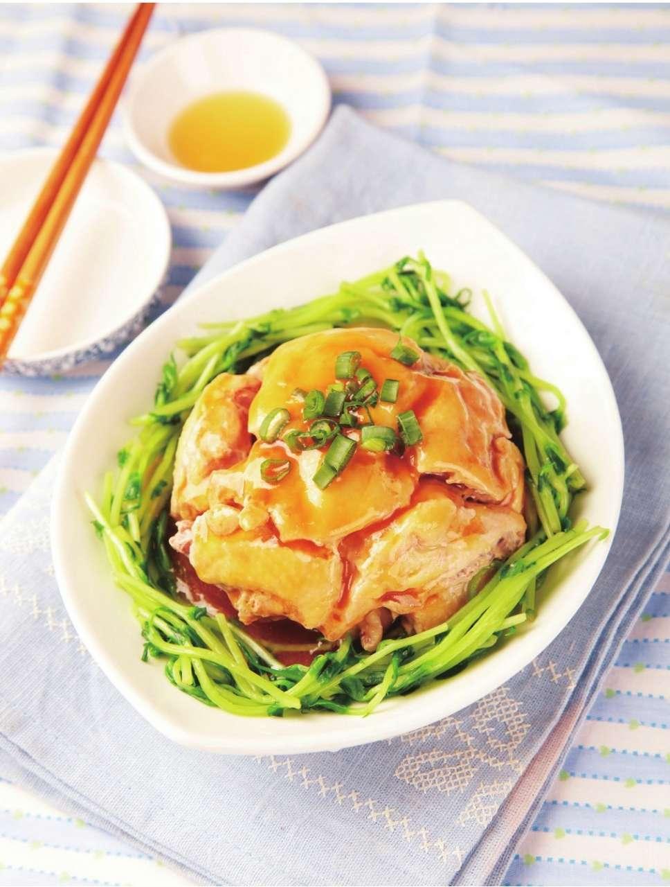 姜汁蒸鸡-锦囊菜谱