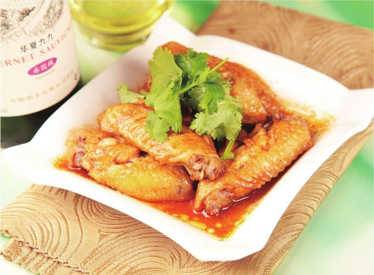 图片[1]-葱香豉油蒸鸡翅-锦囊菜谱