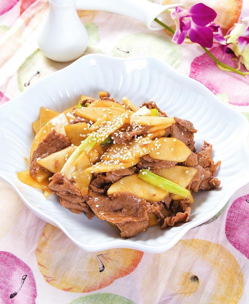 苹果炒牛肉片怎么做-苹果炒牛肉片的做法