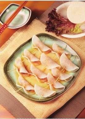 图片[2]-蒸白萝卜肉卷-锦囊菜谱