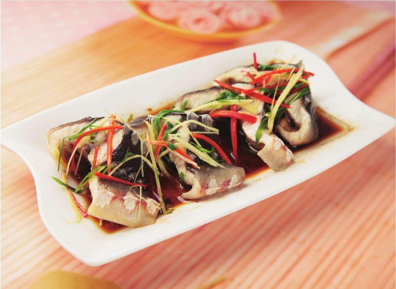 图片[1]-清蒸鲟鱼-锦囊菜谱